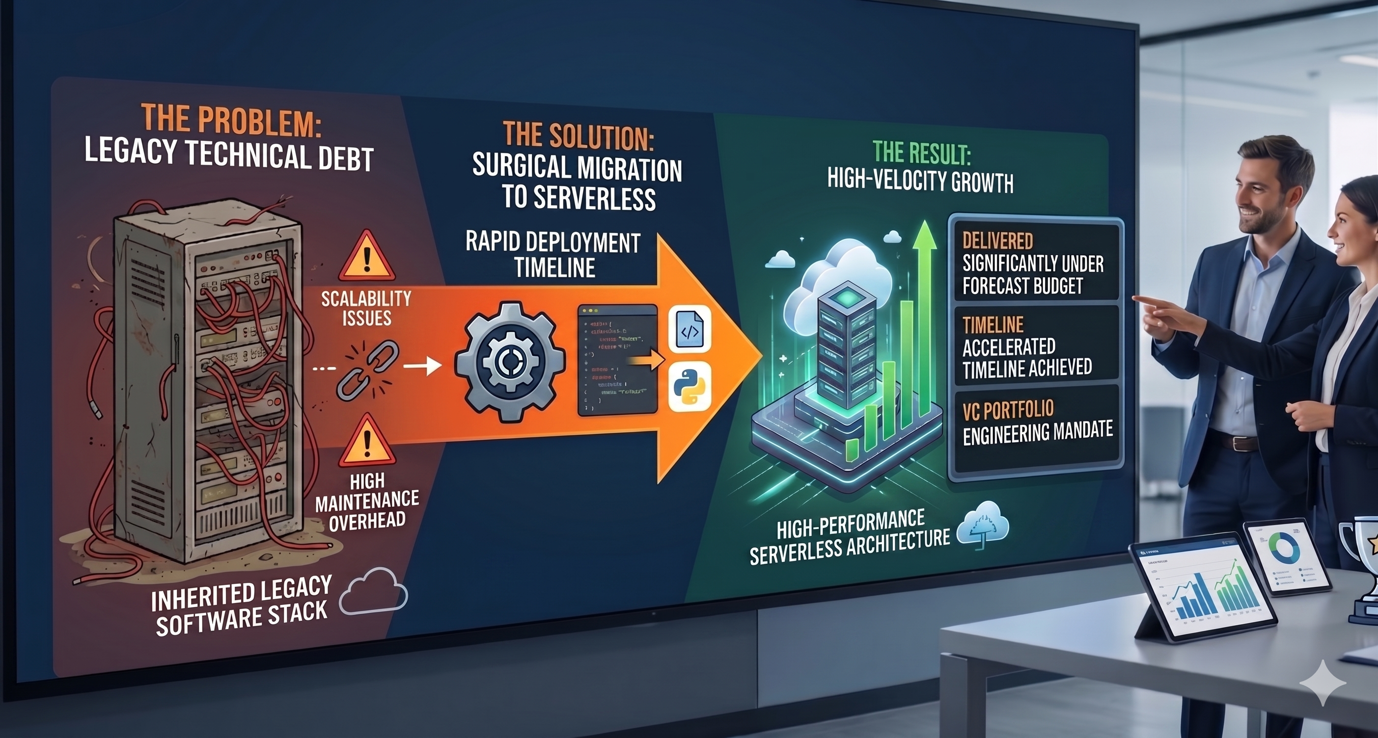 Modernised stack creates 76% reduction in Operating Costs